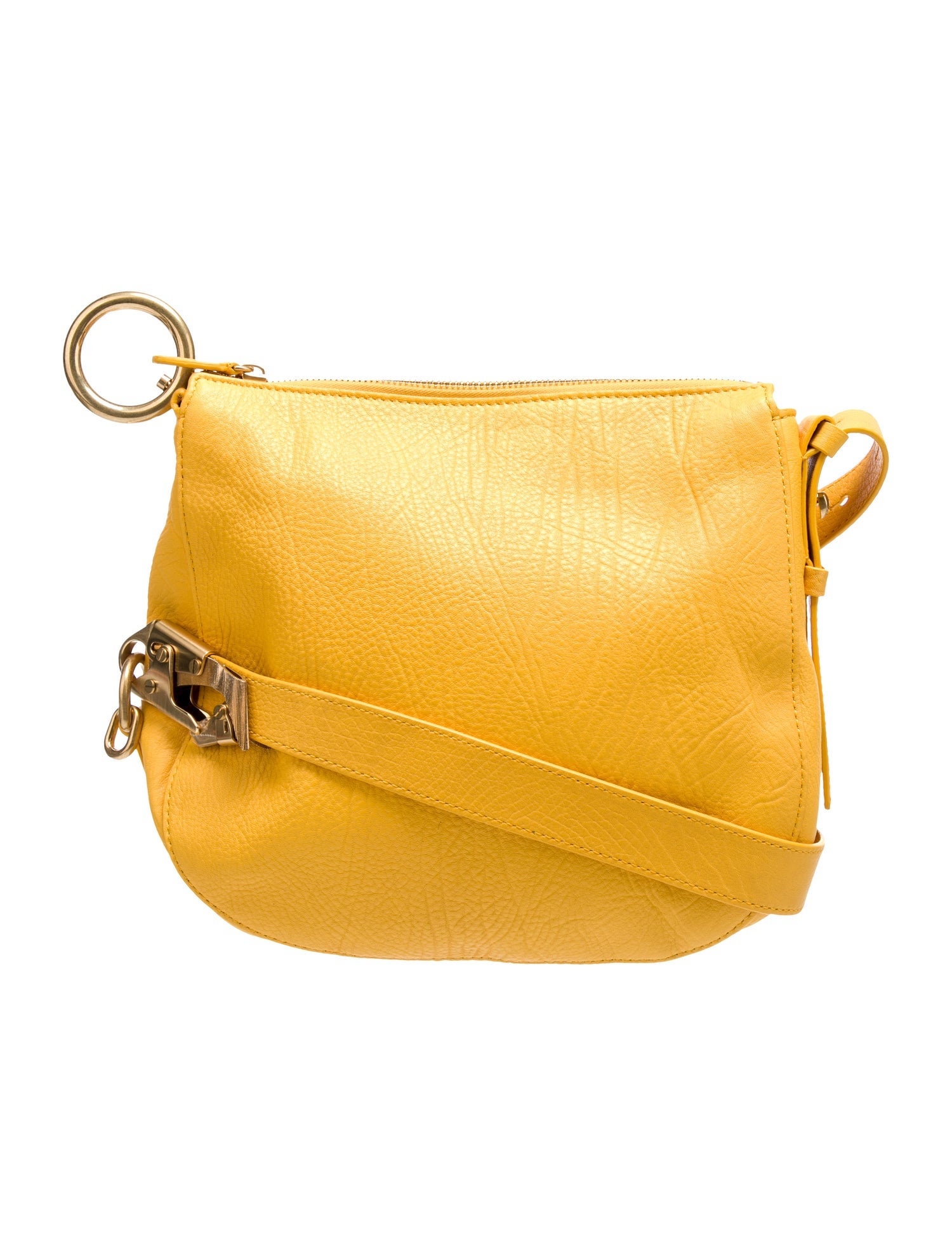 【関税込み】Burberry Yellow Small Knight Bag Burberry Leather Knight Bag Small - Yellow Crossbody Bags