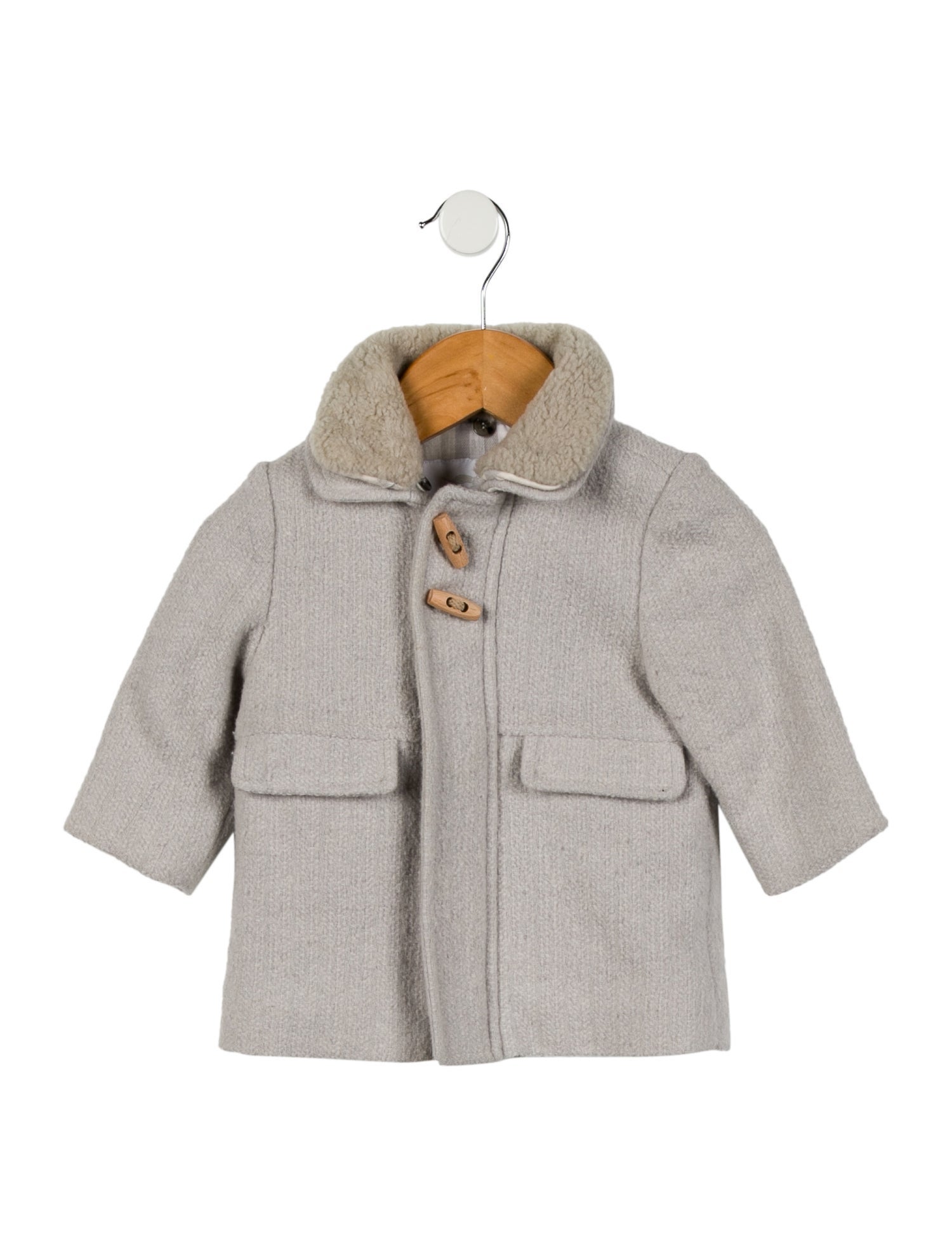 Burberry Prorsum Girls' Solid Virgin Wool Jacket