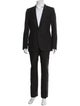 Burberry Prorsum Wool Striped Two-Piece Suit