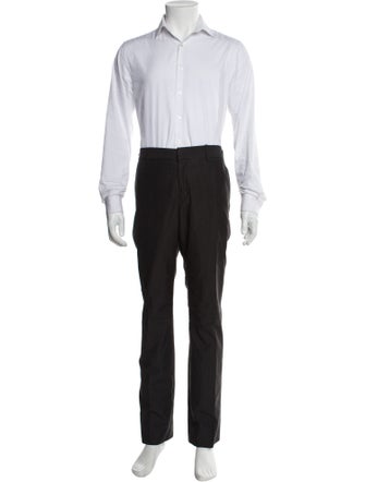 Burberry Prorsum Wool Striped Two-Piece Suit