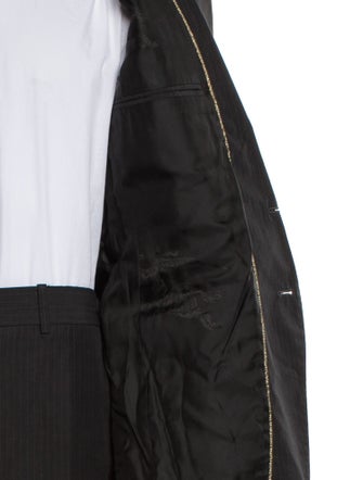 Burberry Prorsum Wool Striped Two-Piece Suit