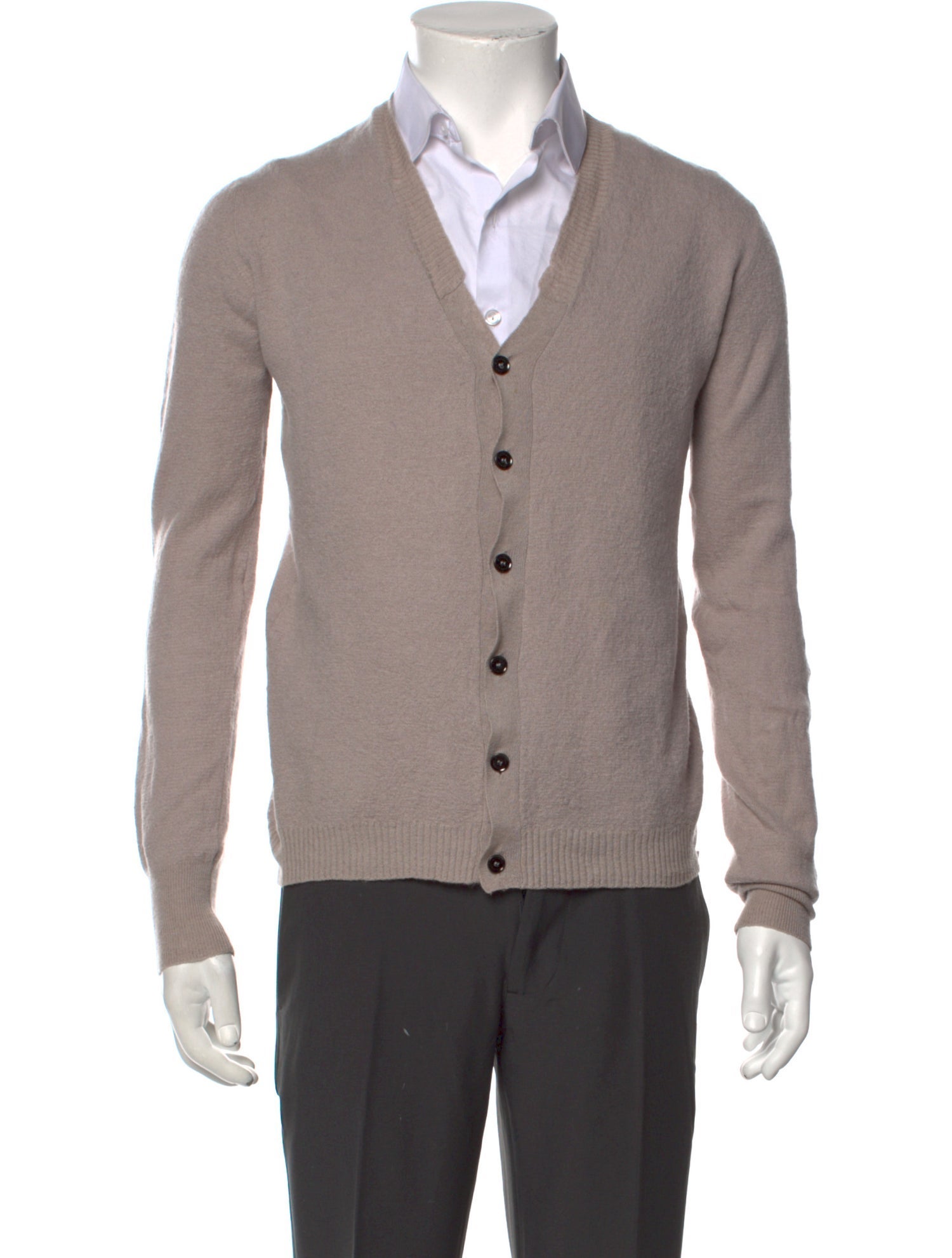 Burberry Prorsum V-Neck Long Sleeve Cardigan