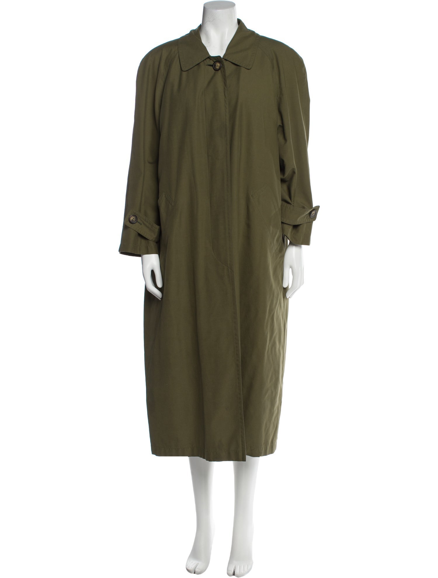 Burberry Prorsum Wool Trench Coat
