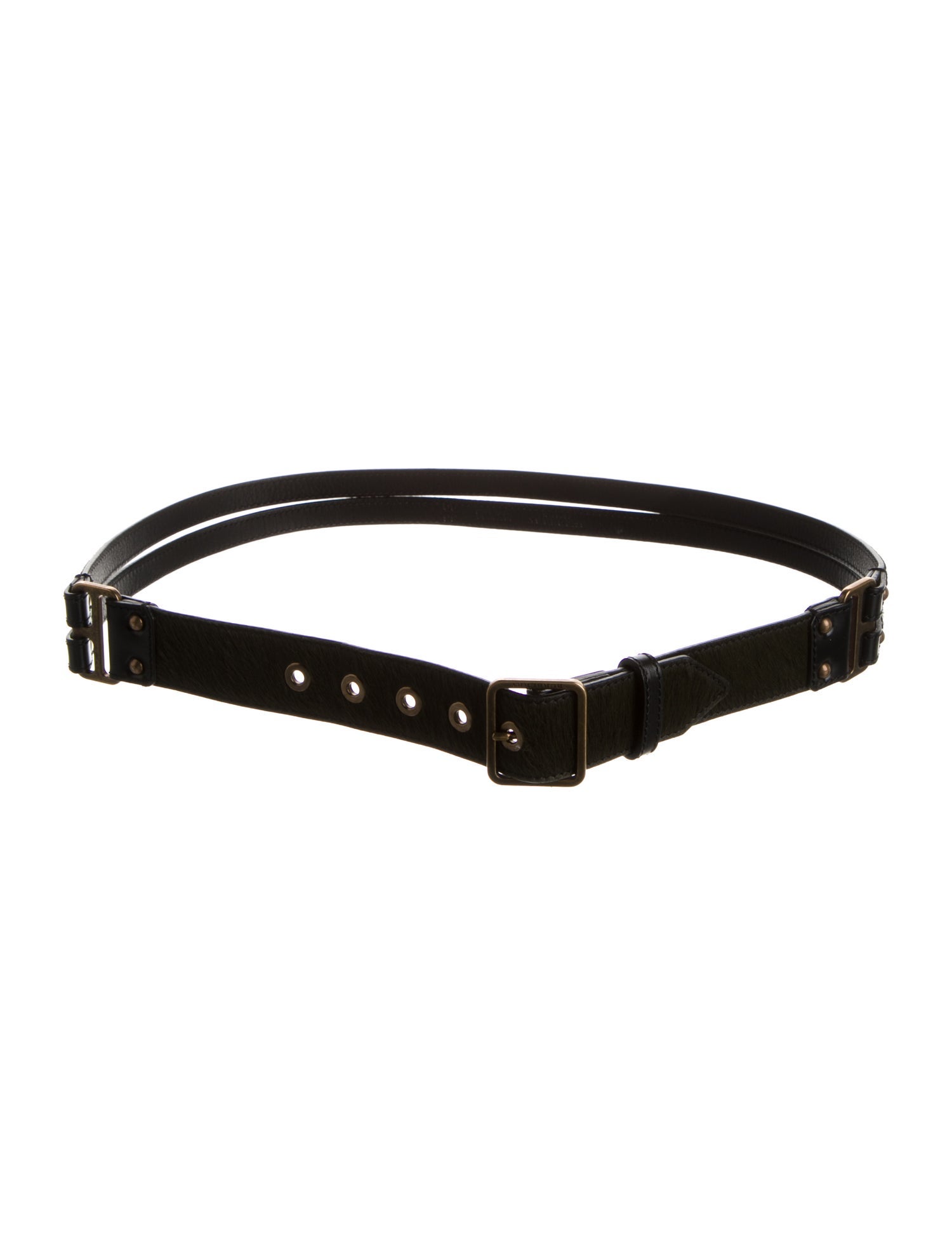 Burberry Prorsum Ponyhair Belt