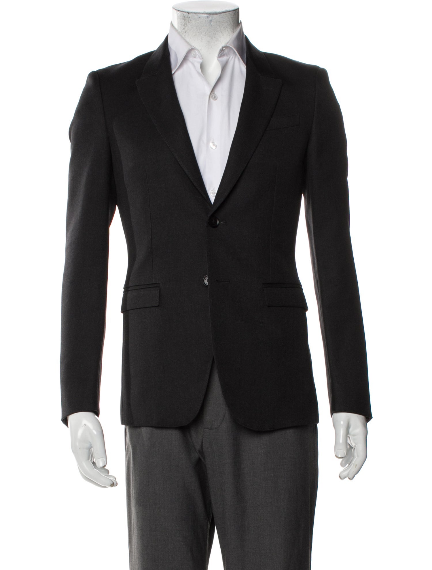 Burberry Prorsum Wool Sequin Embellishments Blazer