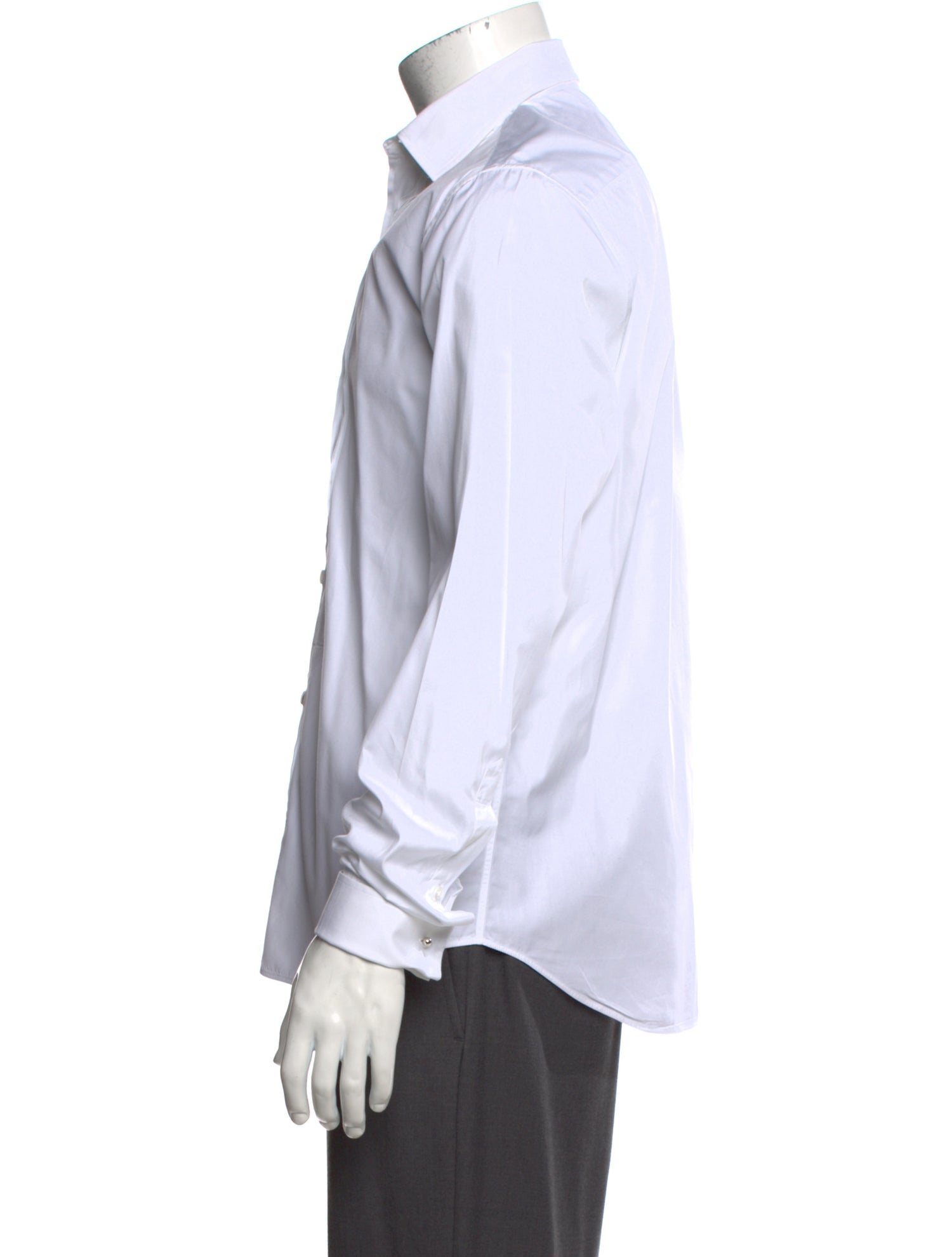 Burberry Prorsum Long Sleeve Tuxedo Shirt