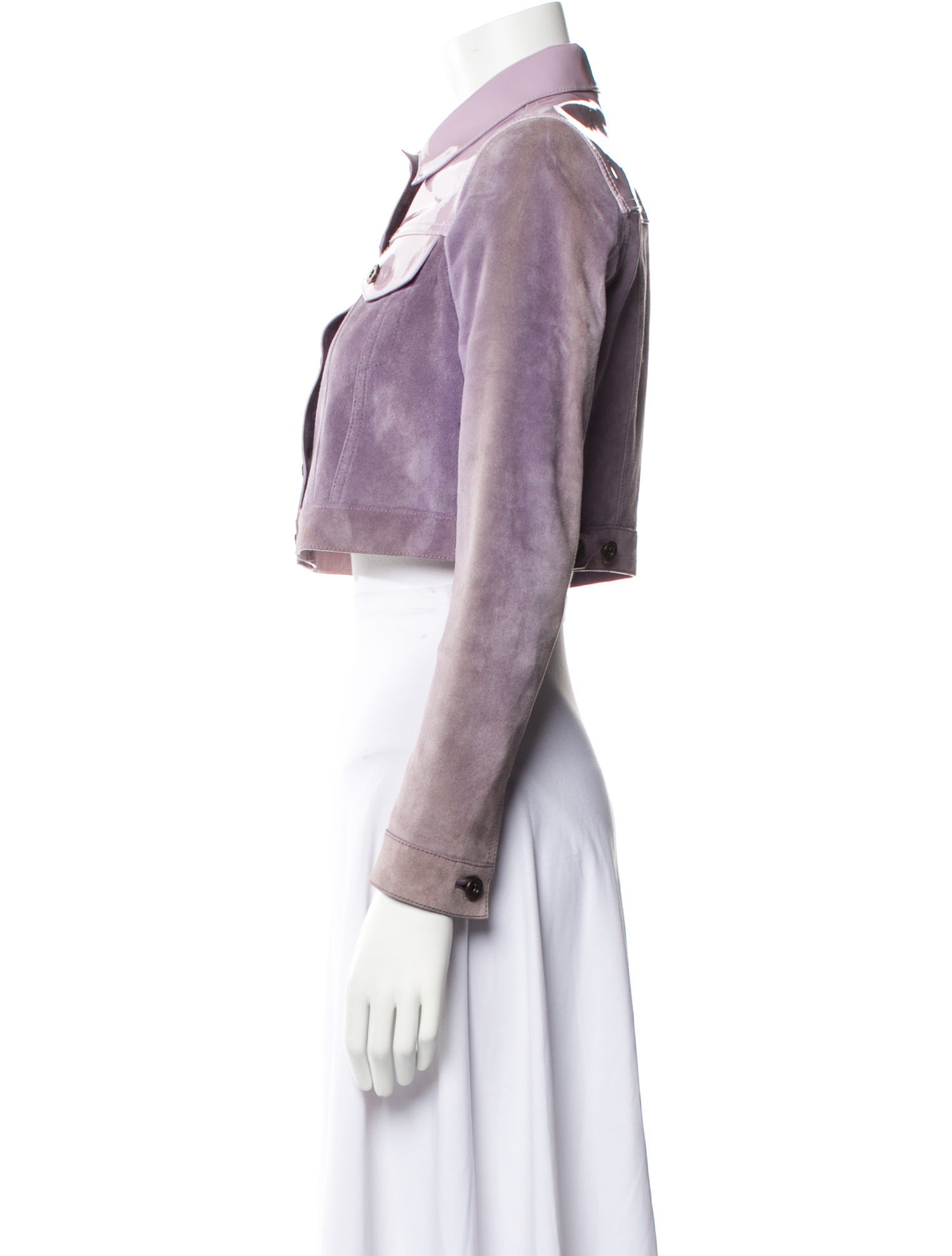 Burberry Prorsum Leather Denim Jacket