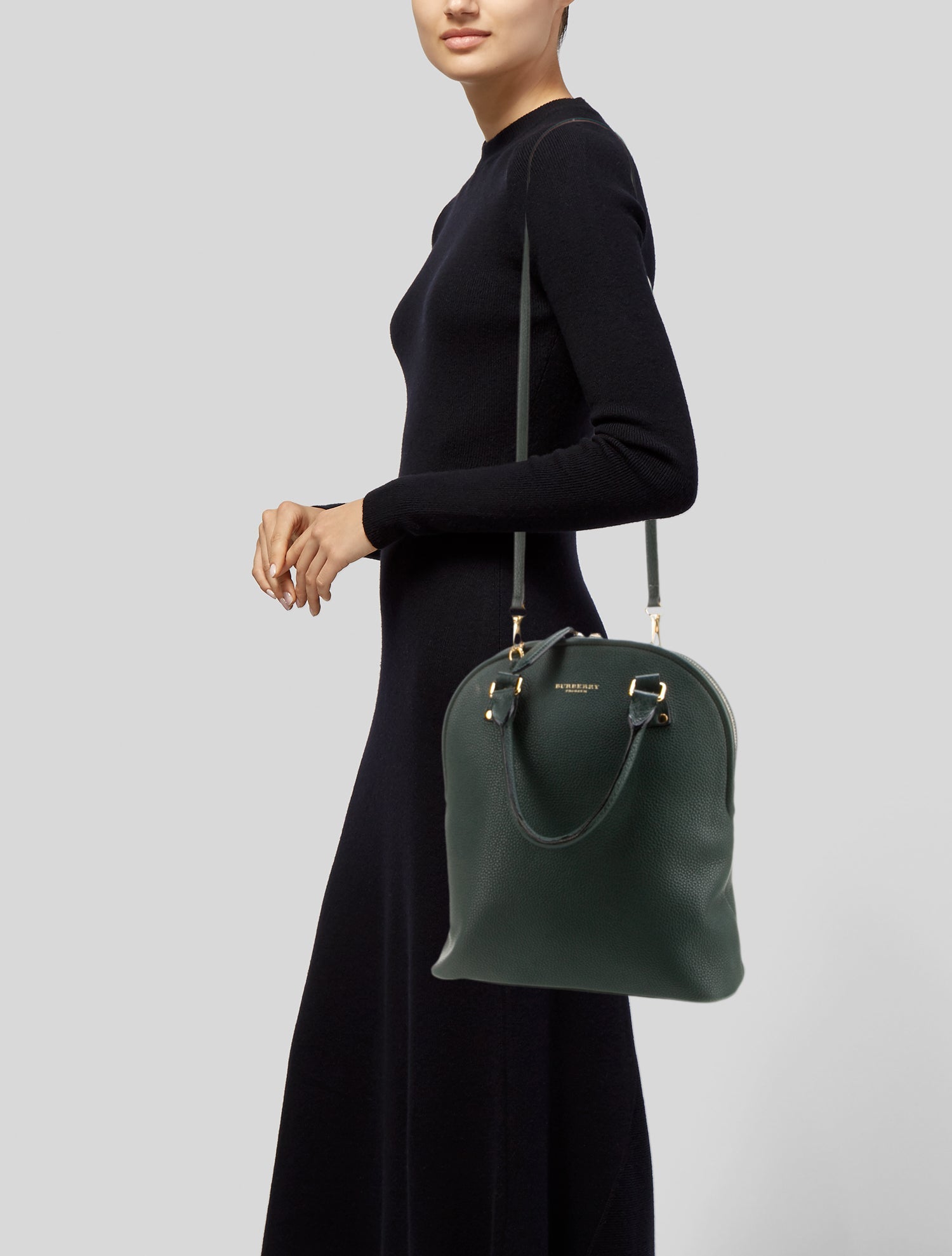 Burberry Prorsum House Check Top Handle Bag