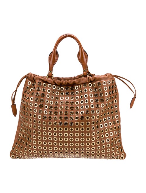 Burberry Prorsum Leather Top Handle Bag