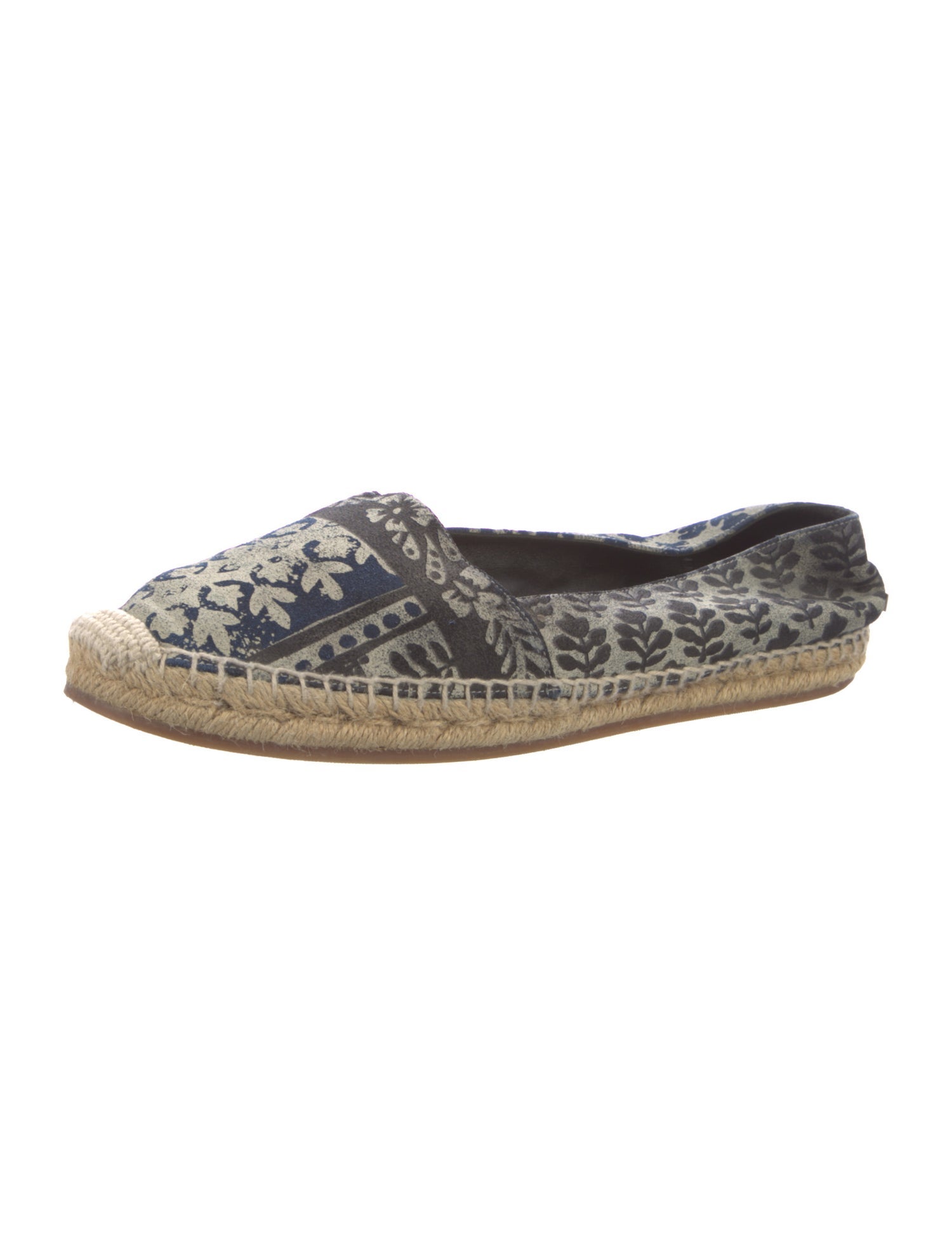 Burberry Prorsum Canvas Printed Espadrilles