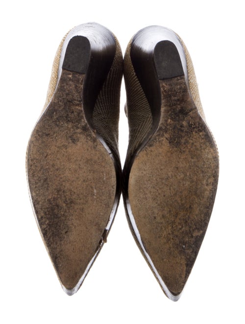 Burberry Prorsum Canvas Tweed Pattern Pumps