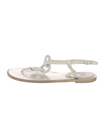 Burberry Prorsum Patent Leather Slides