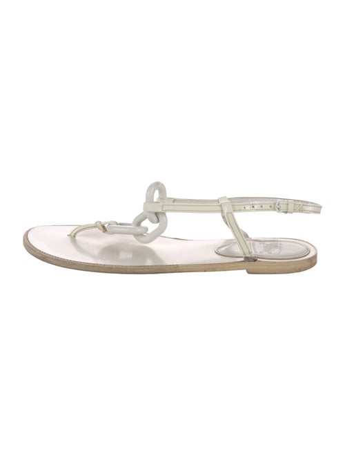Burberry Prorsum Patent Leather Slides