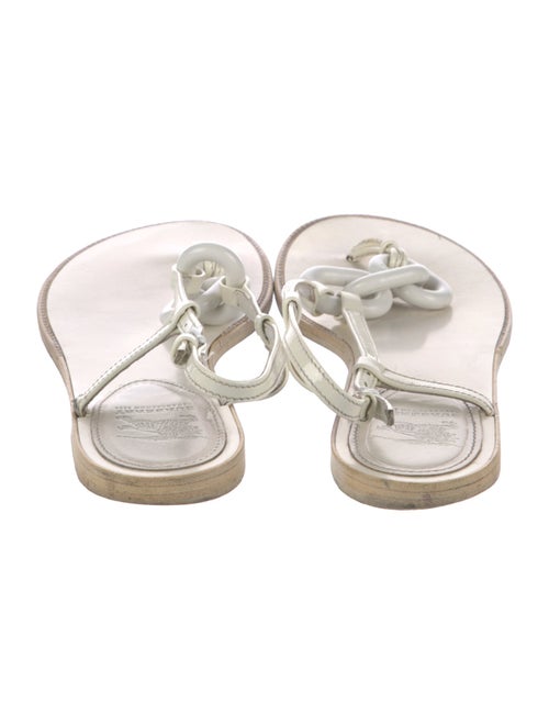 Burberry Prorsum Patent Leather Slides