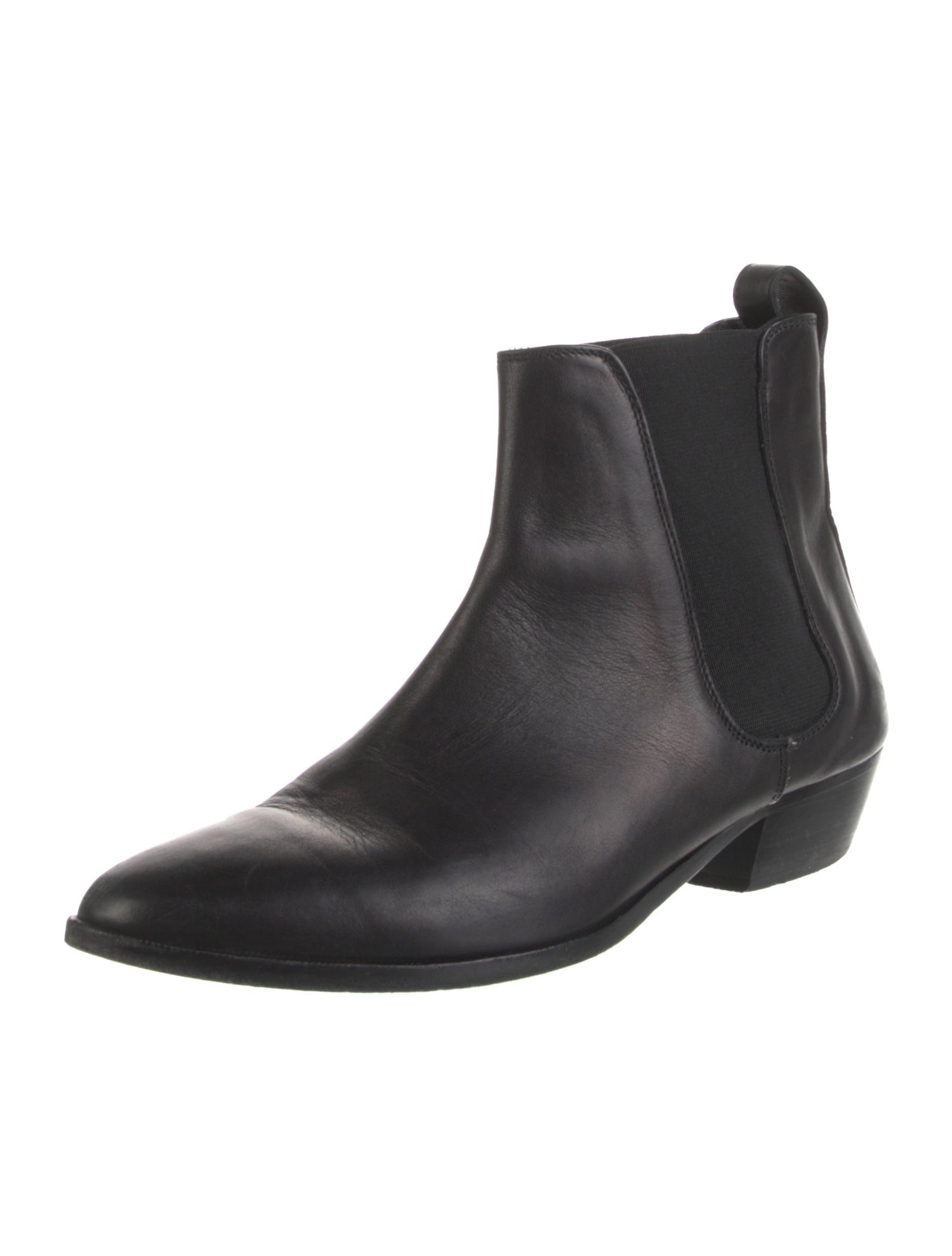Burberry Leather Chelsea Boots