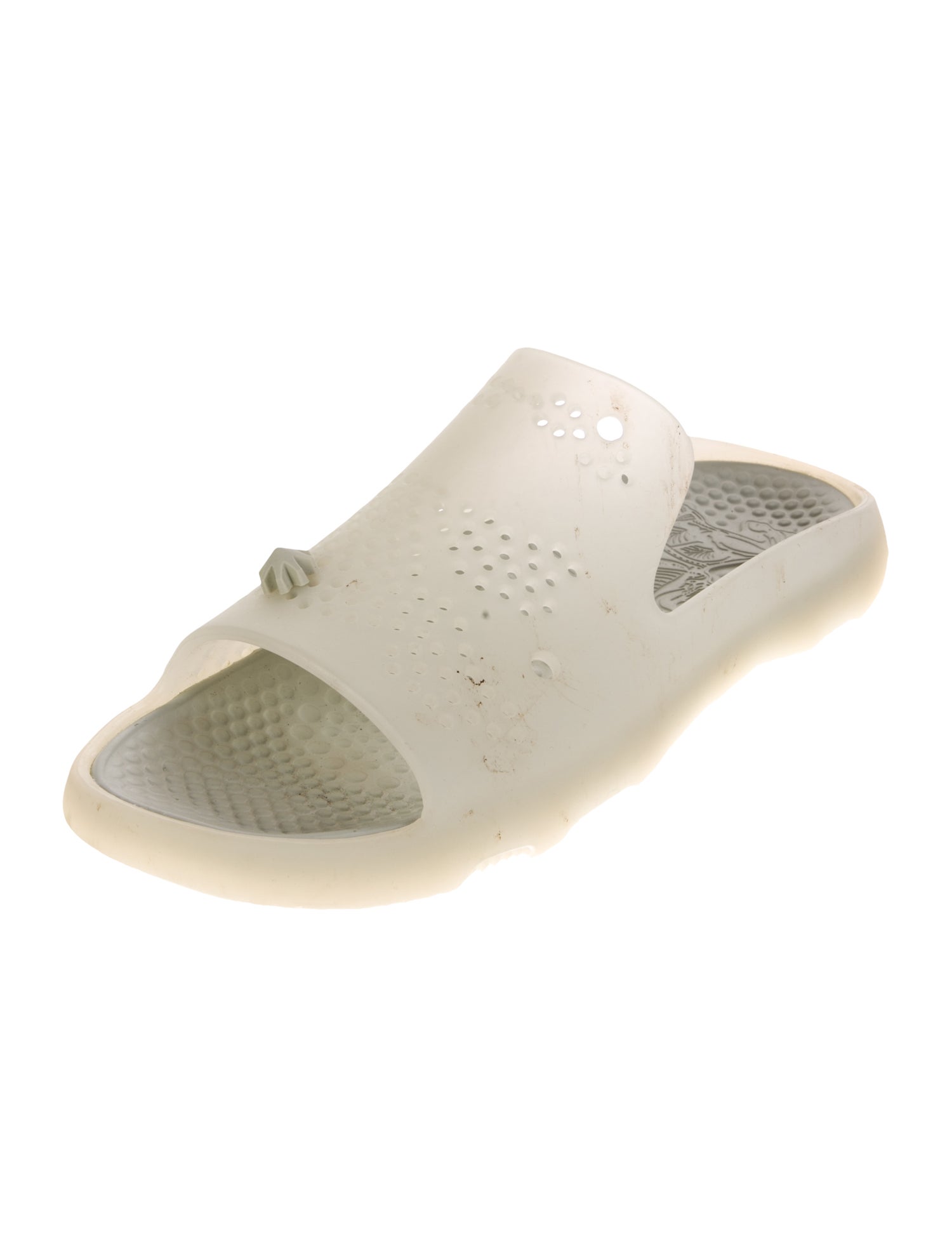 Burberry Prorsum Rubber Lasercut Accents Slides