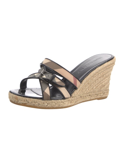 Burberry Prorsum Nova Check Pattern Espadrilles