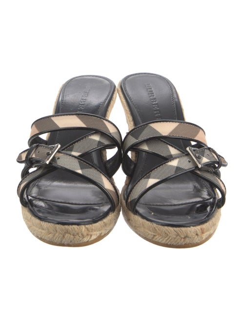 Burberry Prorsum Nova Check Pattern Espadrilles