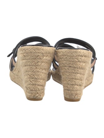 Burberry Prorsum Nova Check Pattern Espadrilles