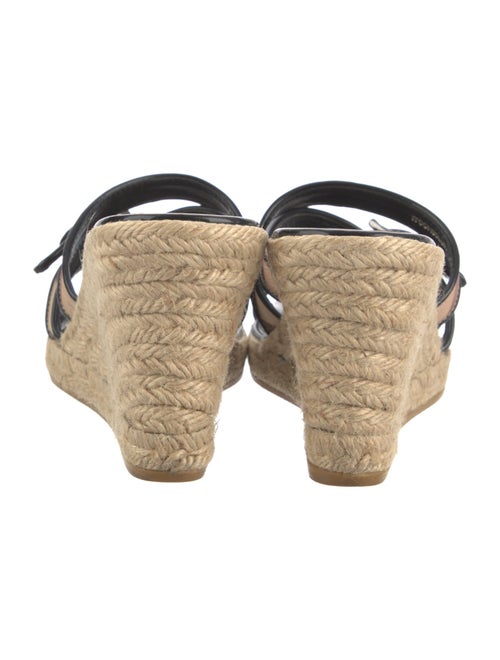 Burberry Prorsum Nova Check Pattern Espadrilles