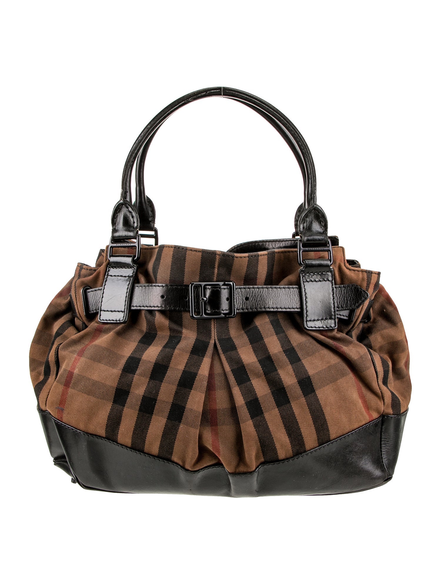 Burberry Prorsum House Check Top Handle Bag