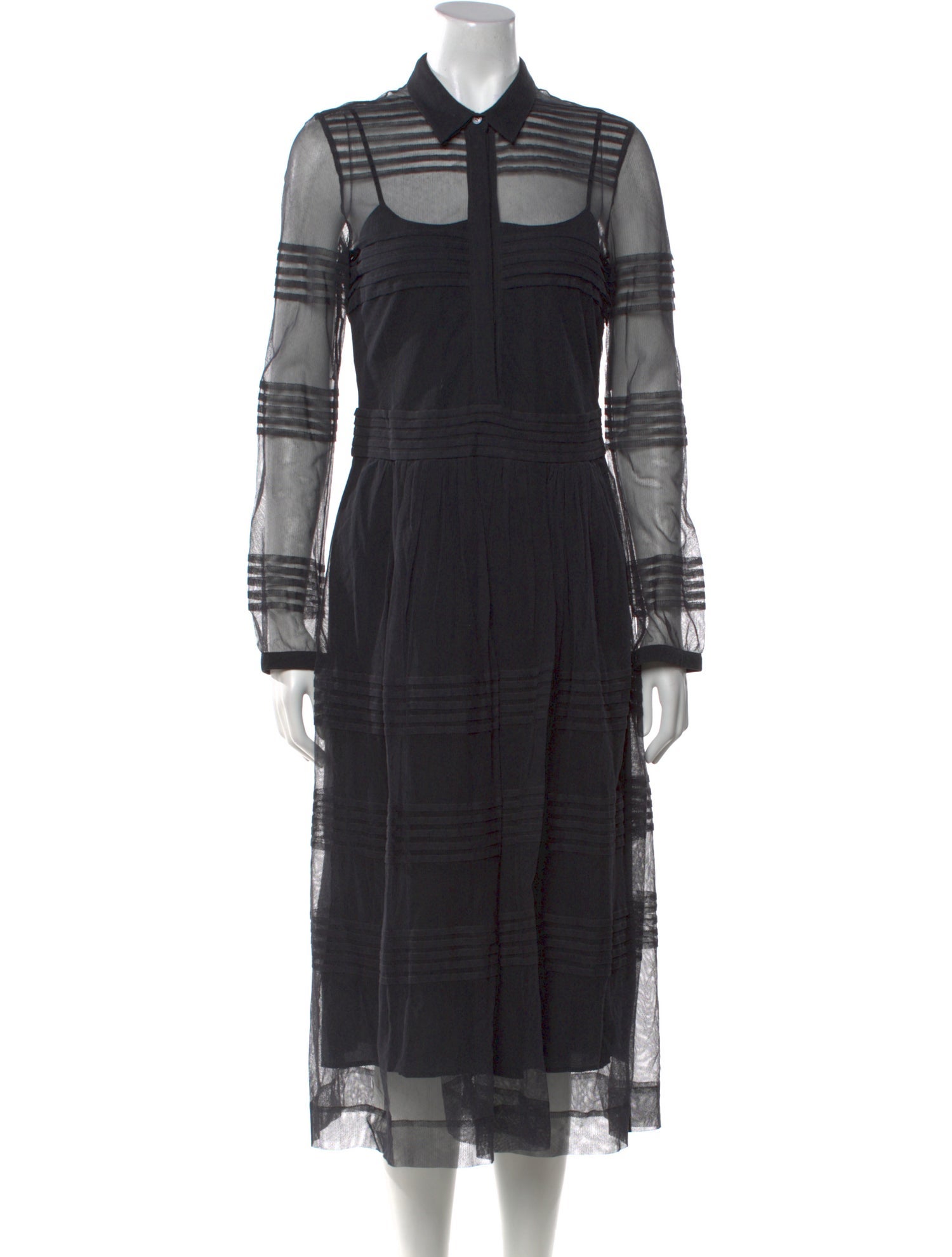 Burberry Prorsum Midi Length Dress