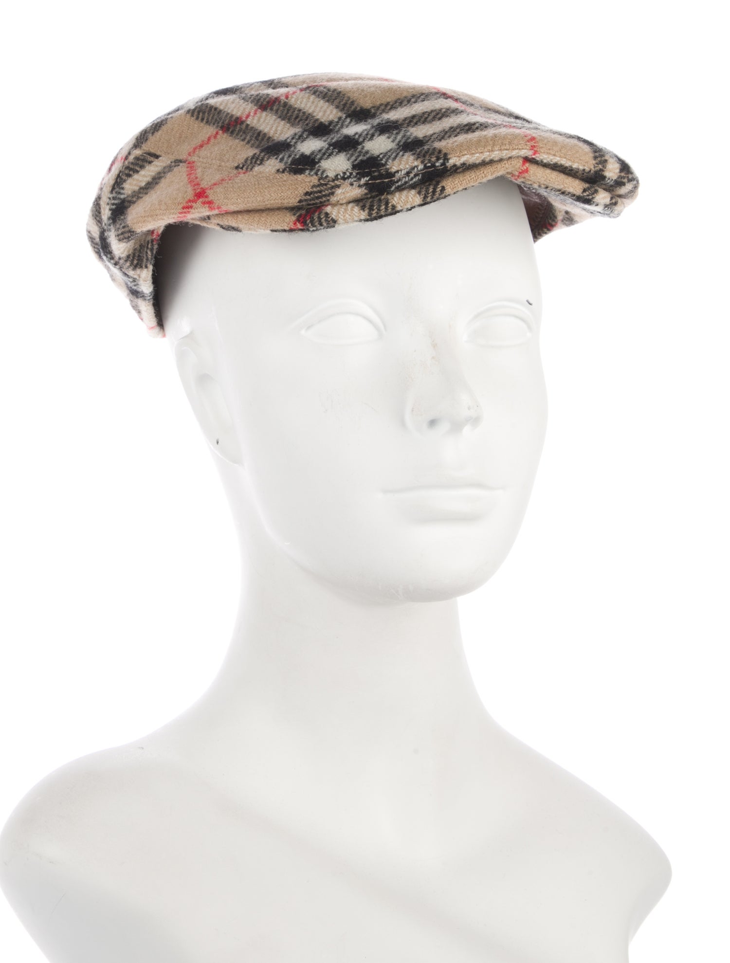 Burberry Prorsum Wool Newsboy Hat