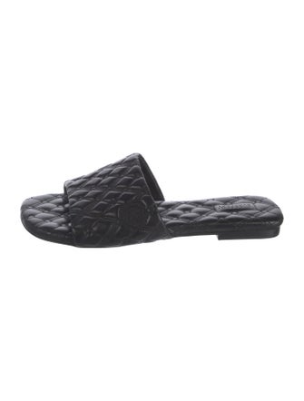 Burberry Prorsum Leather Slides
