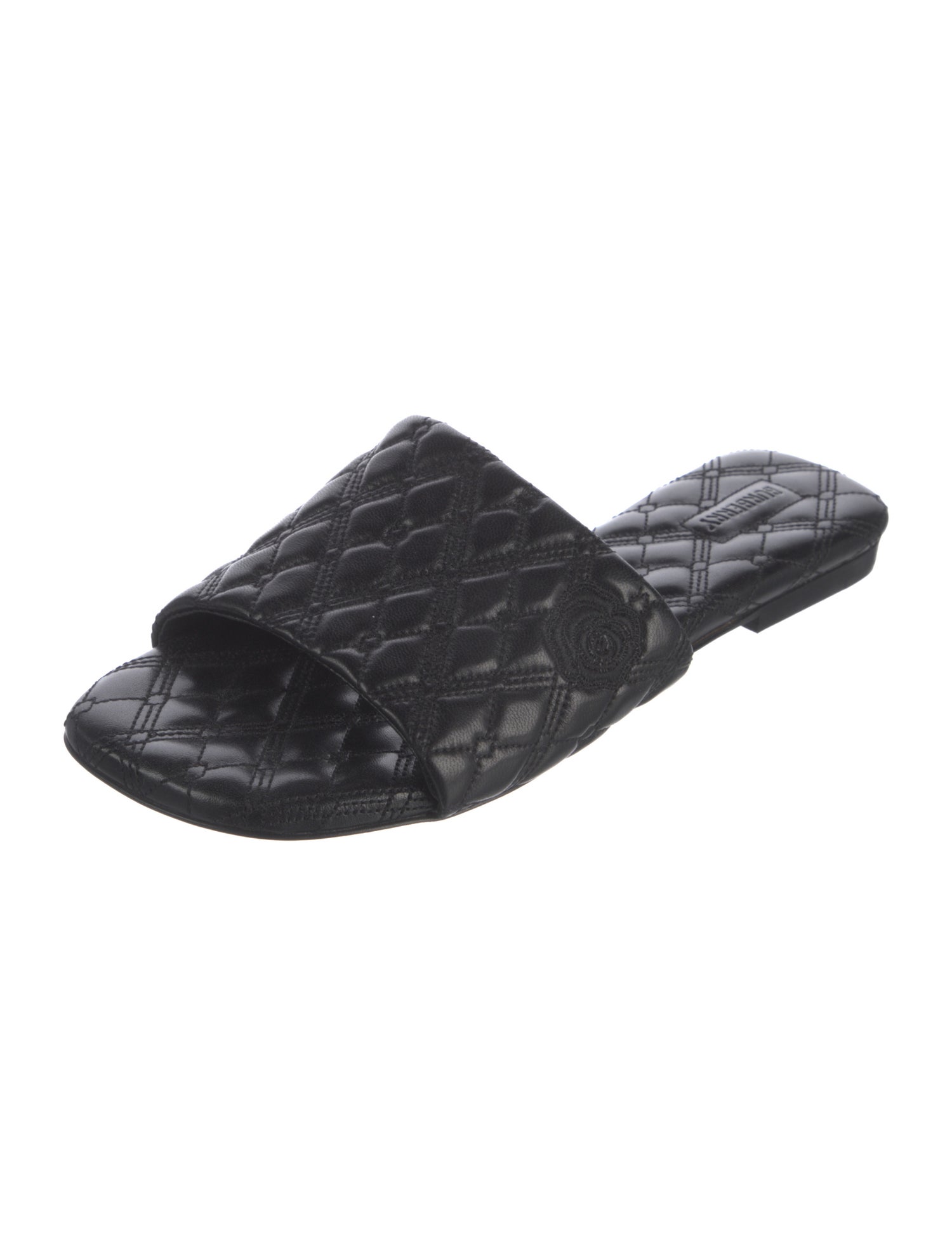 Burberry Prorsum Leather Slides