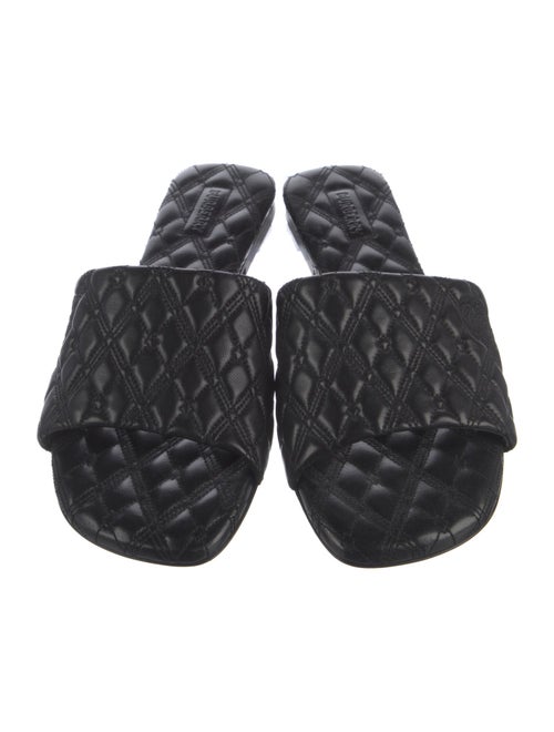 Burberry Prorsum Leather Slides