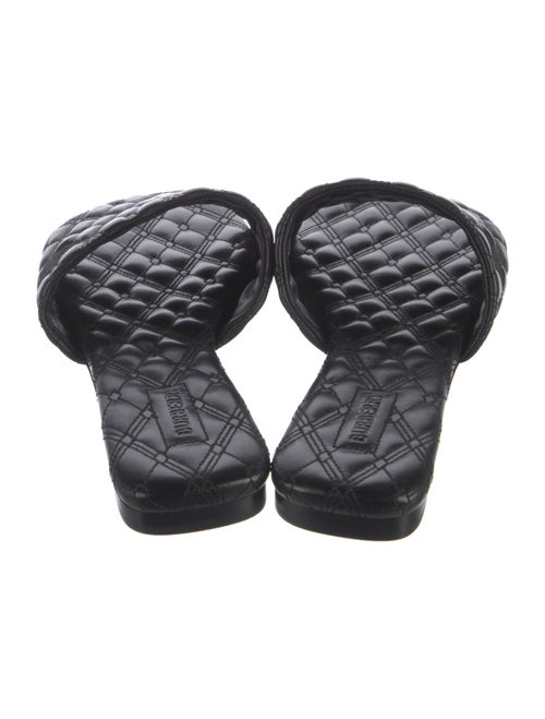 Burberry Prorsum Leather Slides