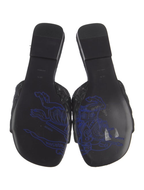 Burberry Prorsum Leather Slides