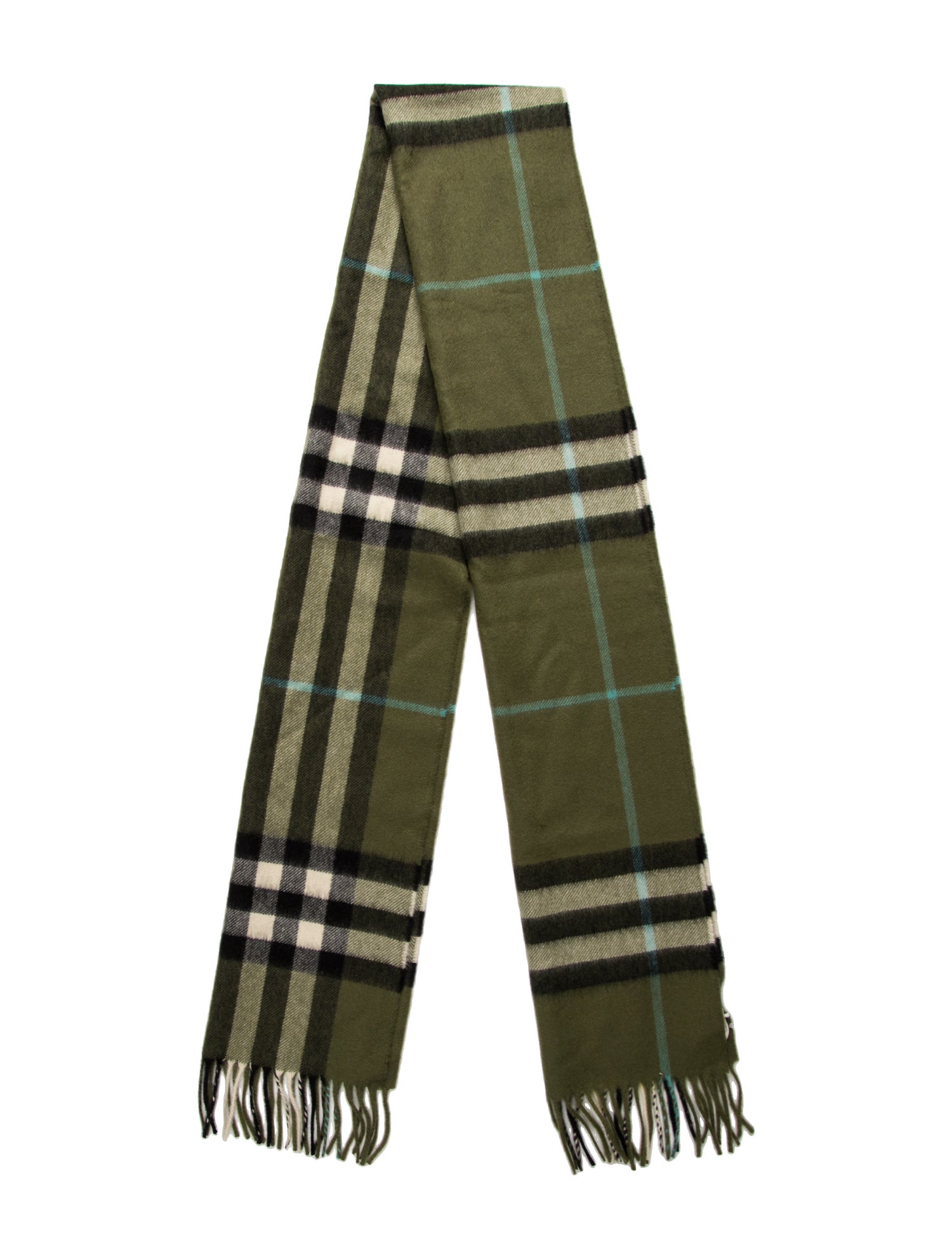 Burberry Prorsum Cashmere Striped Scarf w/ Tags
