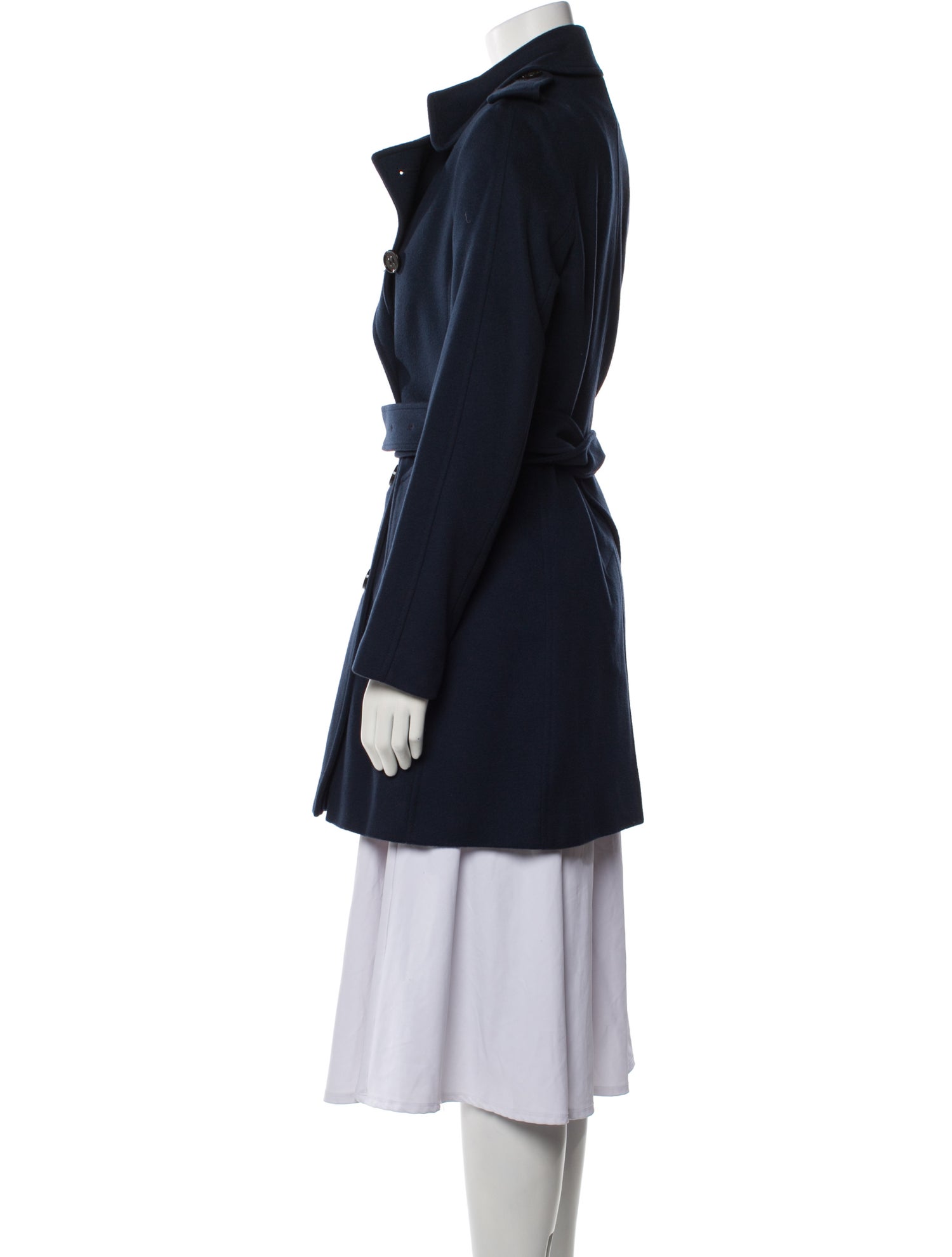 Burberry Prorsum Wool Trench Coat