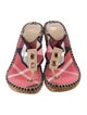 Burberry Prorsum Nova Check Pattern Canvas Espadrilles