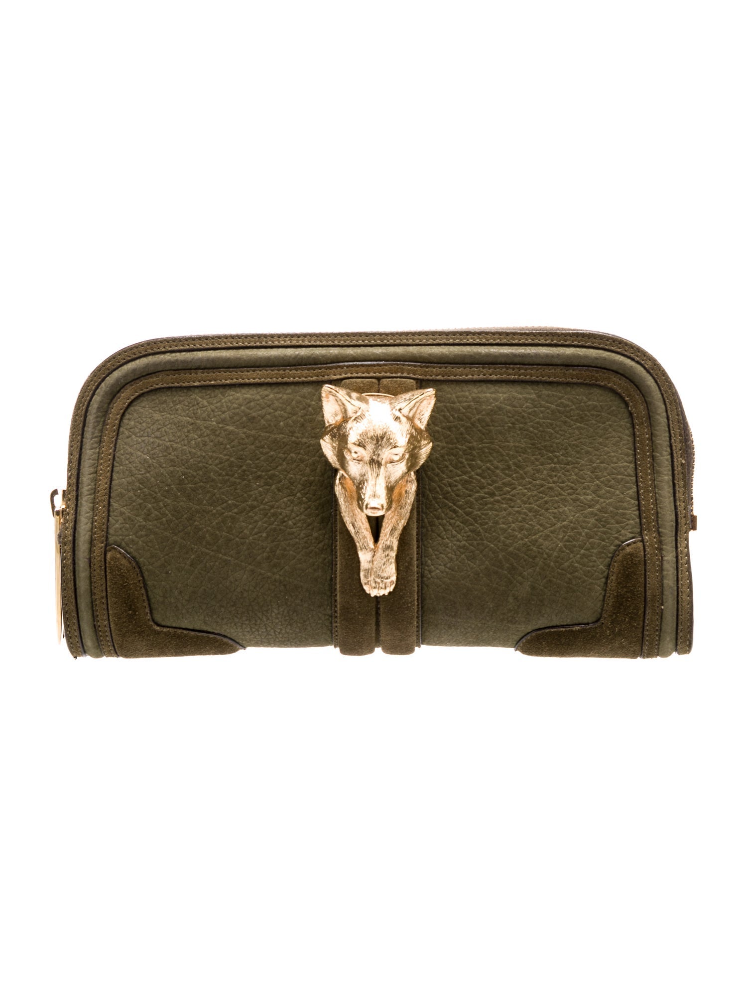 Burberry Prorsum Suede Clutch