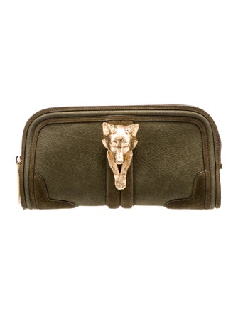 Burberry Prorsum Suede Clutch