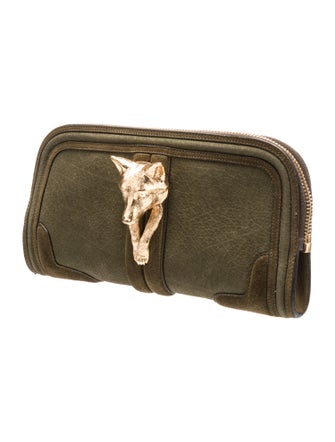 Burberry Prorsum Suede Clutch