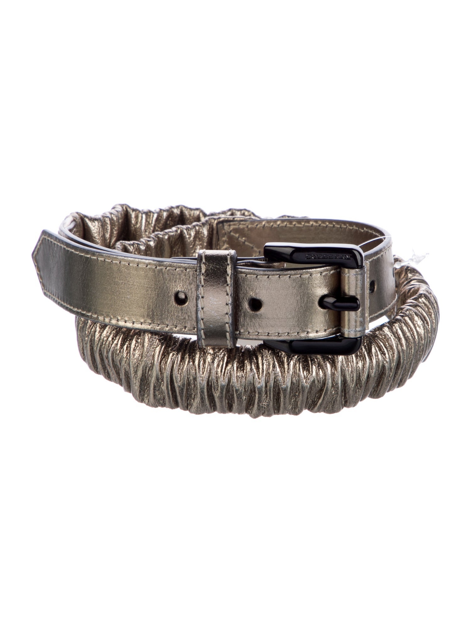 Burberry Skinny Leather Belt