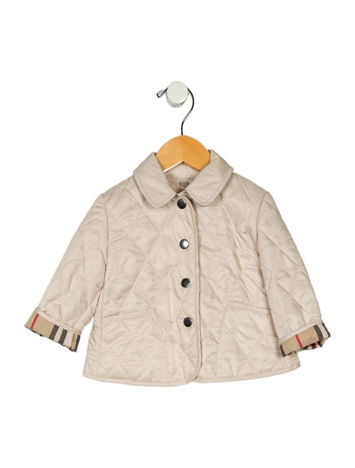 Burberry Infants' Girls' Quilted Jacket