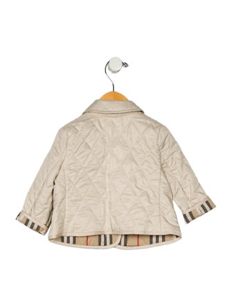 Burberry Infants' Girls' Quilted Jacket