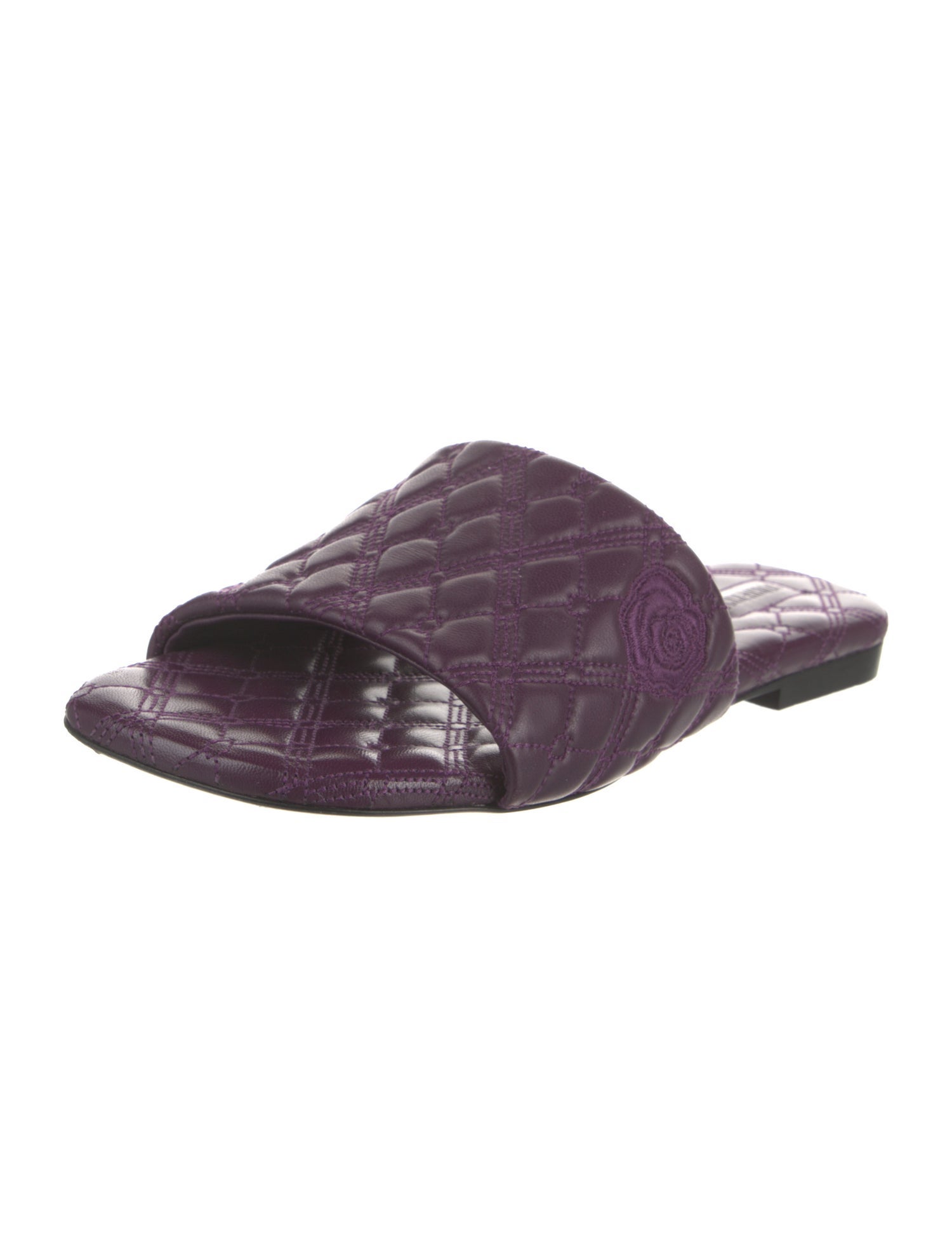 Burberry Leather Slides