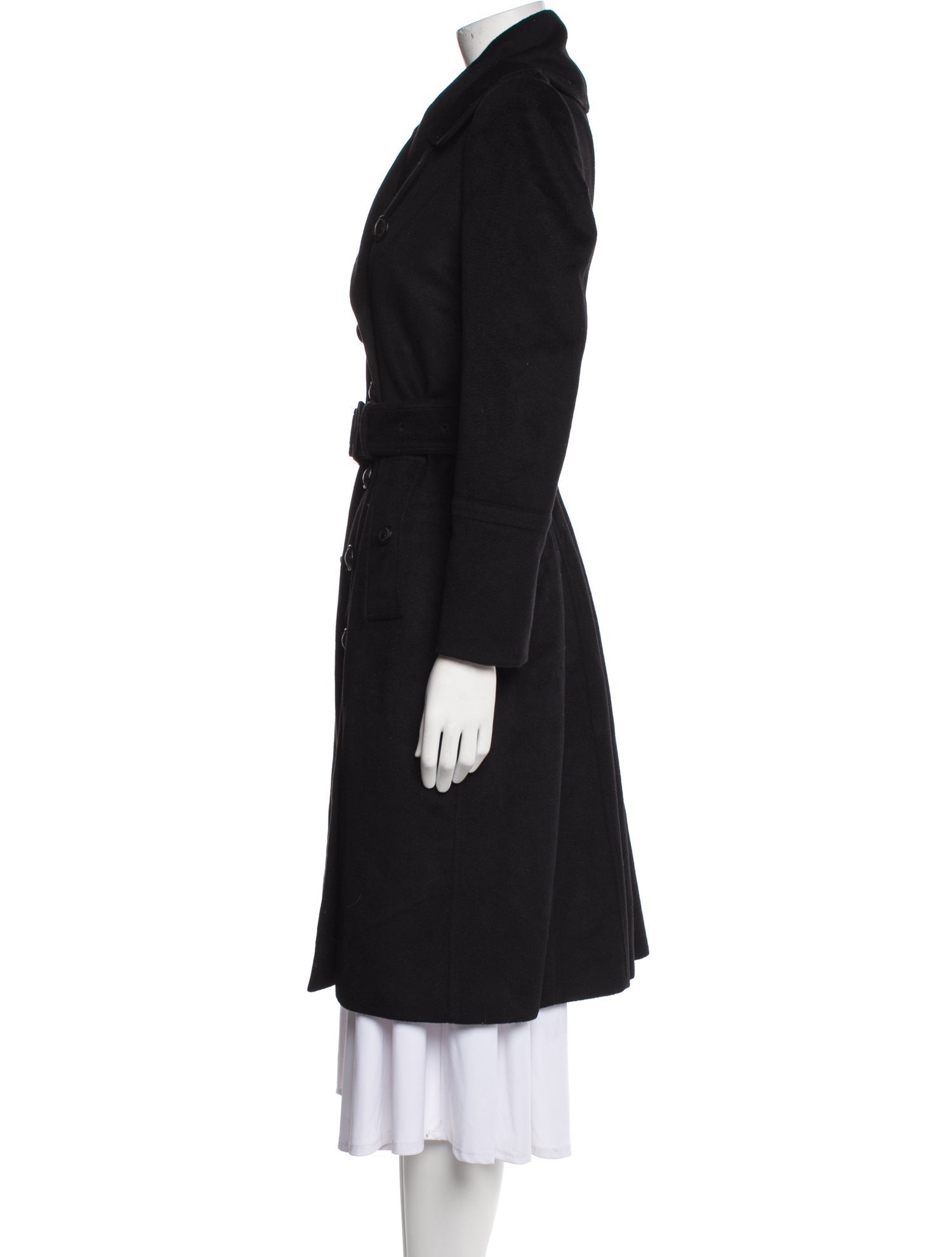 Burberry Prorsum Wool Trench Coat