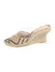 Burberry Prorsum Canvas Printed Espadrilles