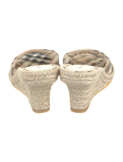 Burberry Prorsum Canvas Printed Espadrilles