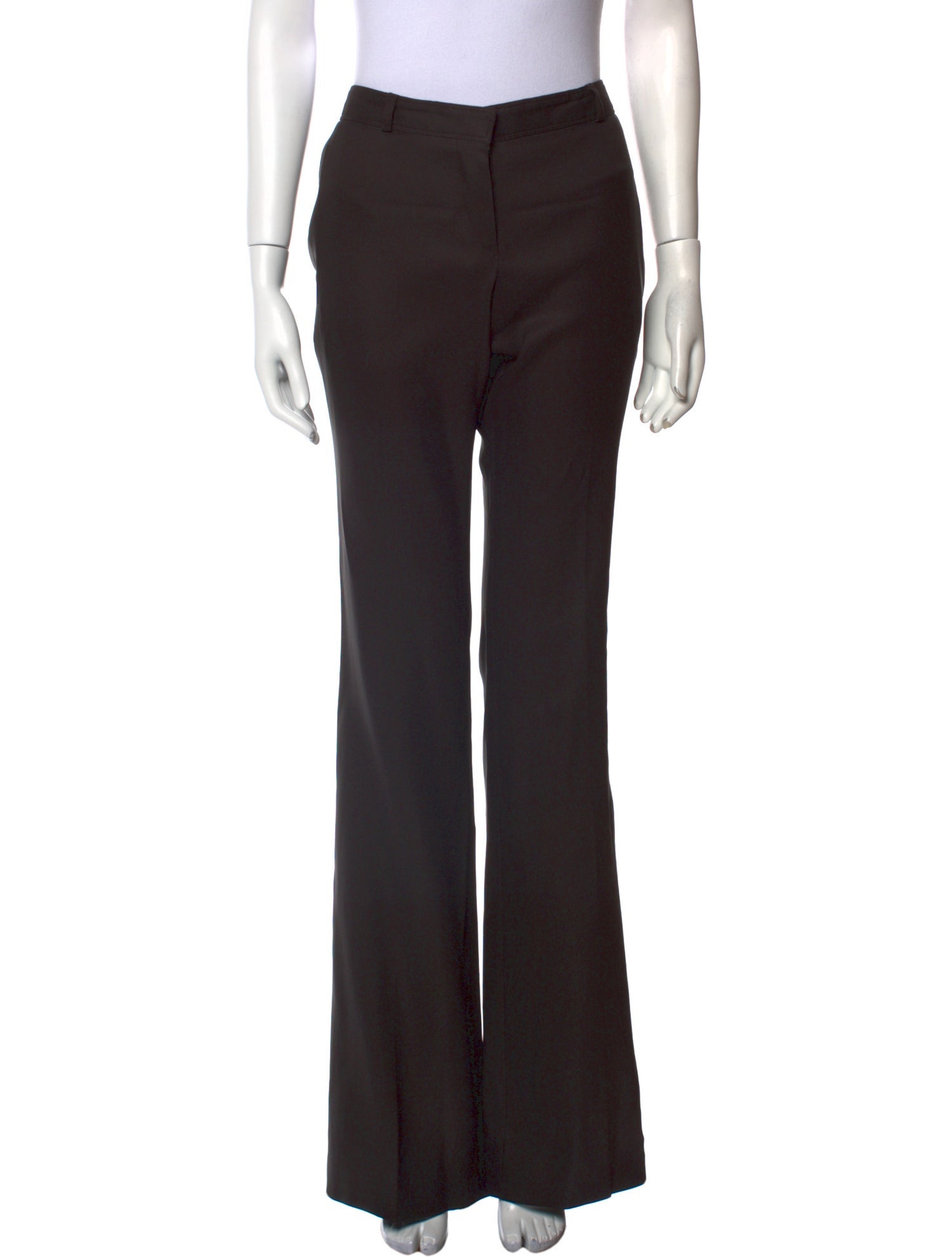 Burberry Prorsum Wool Wide Leg Pants