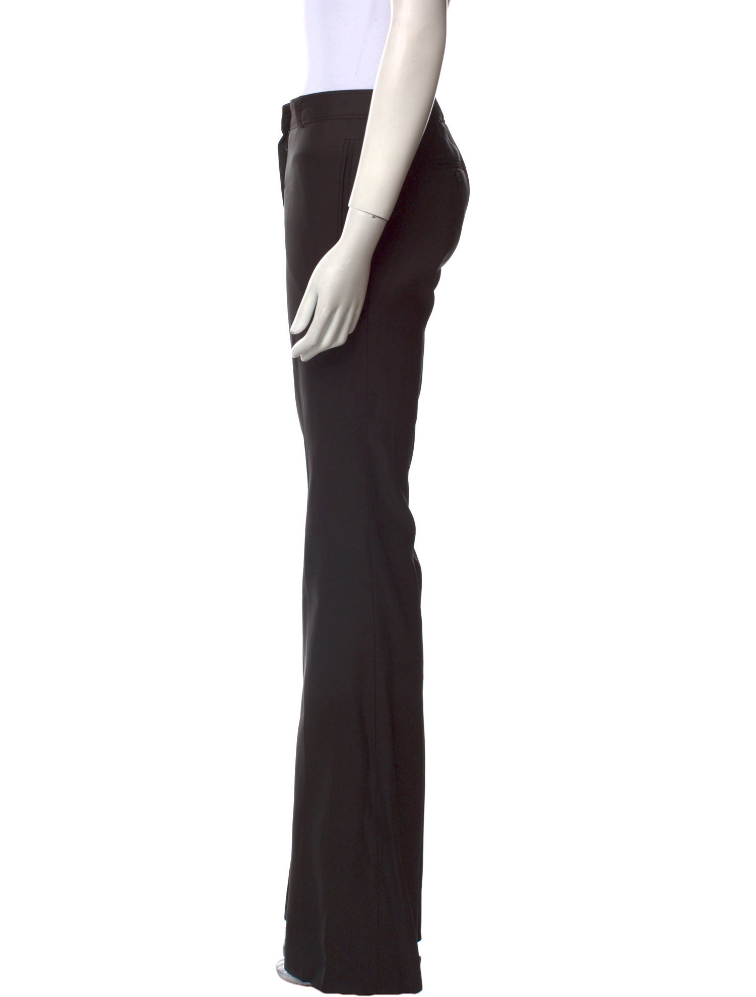 Burberry Prorsum Wool Wide Leg Pants