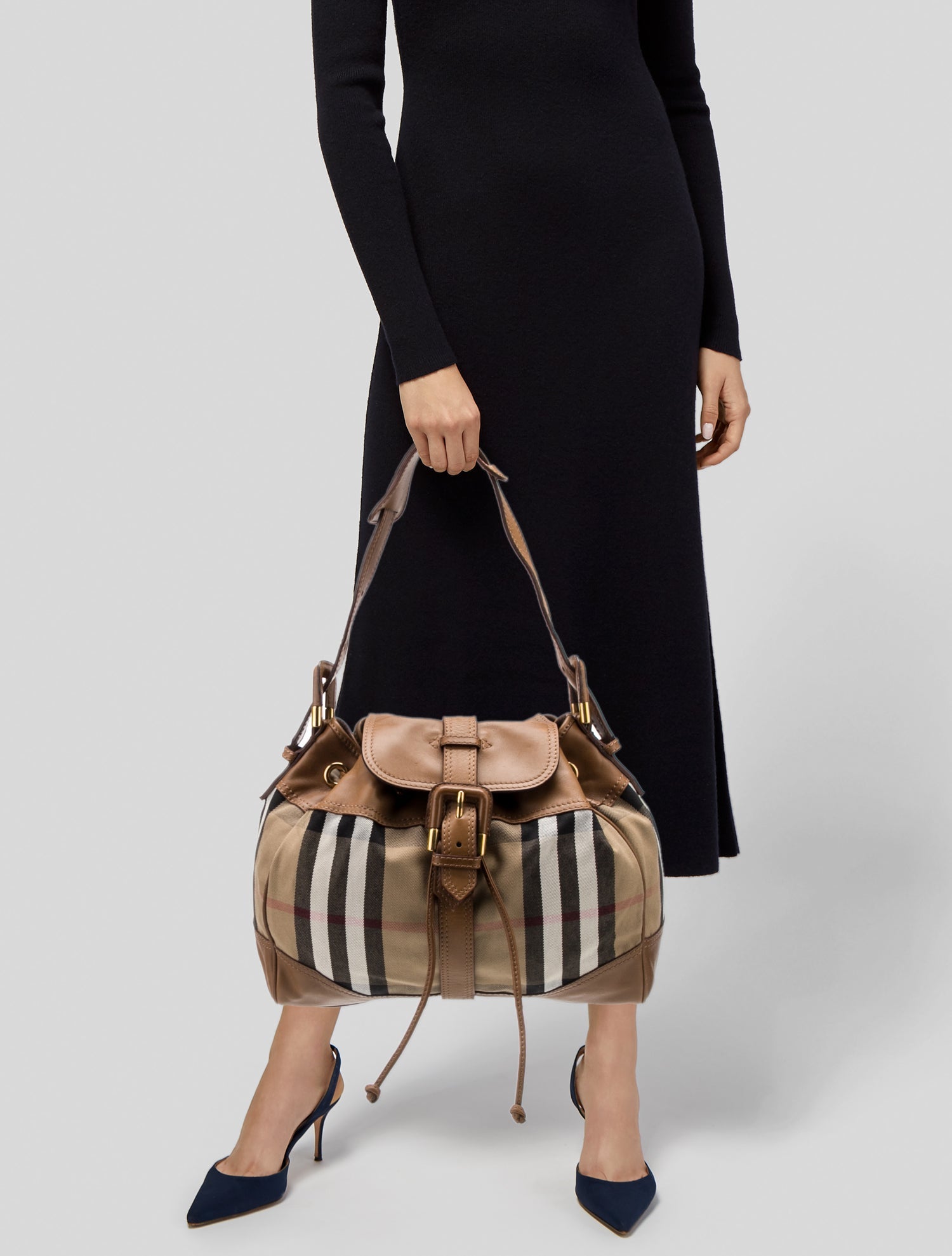 Burberry Prorsum House Check Hobo