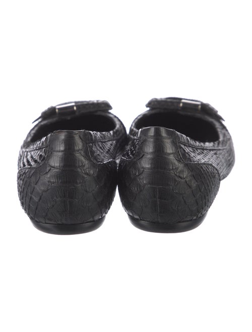 Burberry Prorsum Snakeskin Flats