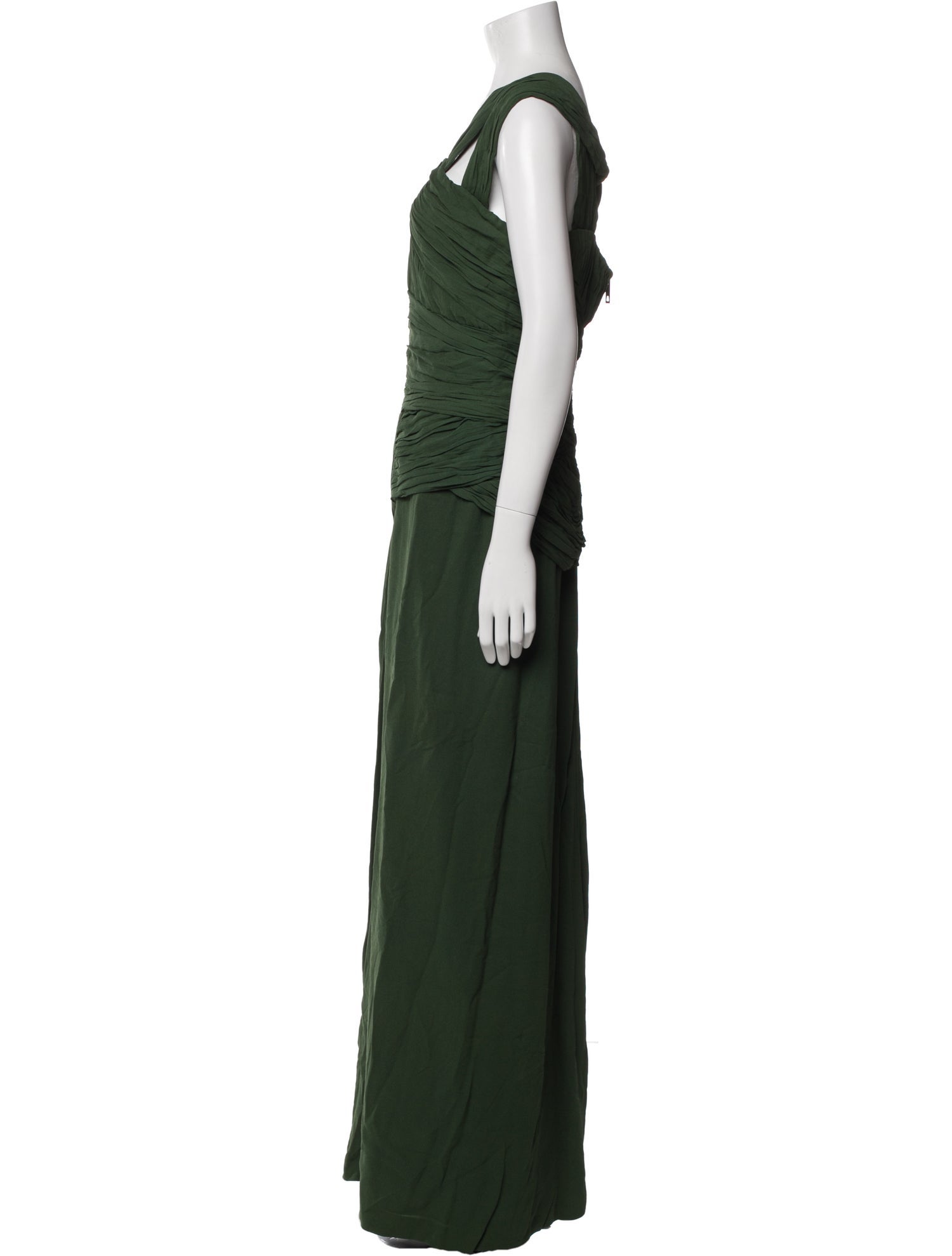 Burberry Prorsum Silk Long Dress